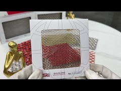 銅 ステンレス 織布線網 層状 ガラス 抗酸 0.6mm