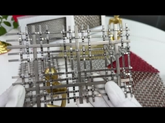 青銅 飾り方 建築 織物 金属網 建物の正面 7.8kg/M2