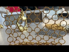 SHUOLONG PVD メタルリング・メッシュカーテン ISO9000 隔壁用