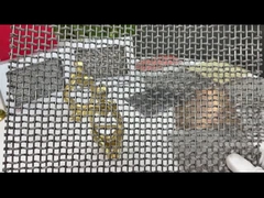 折りたたみ建築用 柔軟性のある金属網織物 SS310 平面織物