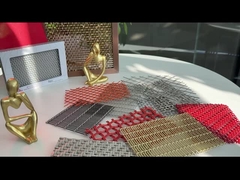 防火建築 密着線網 ステンレス鋼 壁分隔器 0.65% クリック