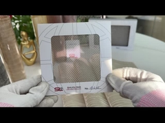 0.3mm 厚さ 120m ガラスラミナイト インテリア ワイヤ網 SGS 平面織物