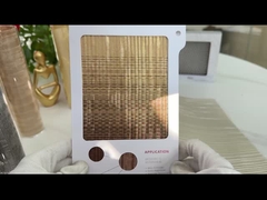 エコシルバーステンレスステール内部のワイヤーメッシュスクリーン 0.6mm 0% オープンエリア