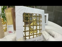 3×6m SGS ロック クリップワイヤーメッシュ スクウェア ステンレス ステンレス メタルメッシュ