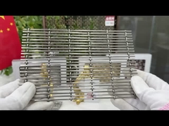 10ft SUS SS430 キャビネットドアのための装飾鋼網