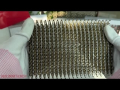 無料 石油 工業 編み込み ワイヤ 網 波 繊維 金属 網 ベルト