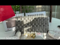 織物建築用装飾用スクリーンメッシュ ステンレス鋼 SGS 4.5mm 厚