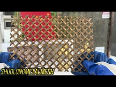 装飾用金織りワイヤ網 2m OEM SGS