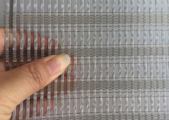 0.8mmの平織り金網ガラスは外部および内部の装飾的な正面にパネルをはめる