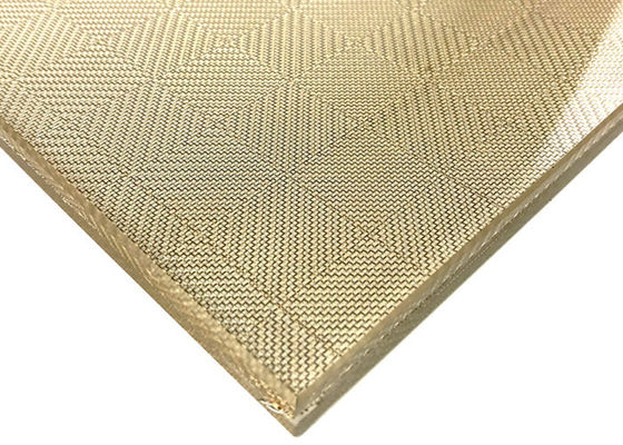 芸術の真鍮の編まれた金属ガラスは金網0.5mmを薄板にした