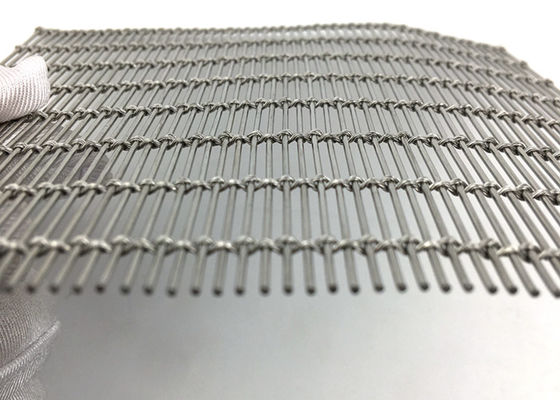 Ss316lによって編まれるワイヤーは正面のための建築拡大された金属の網をケーブルで通信する