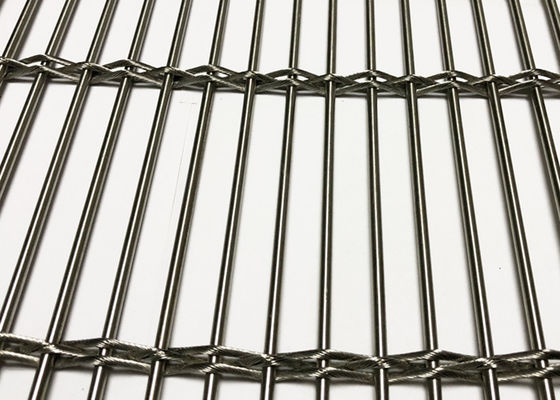 Ss316建築ステンレス鋼の網の適用範囲が広いBuilingワイヤー正面のクラッディング