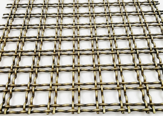 装飾的なキャビネットの建築鋼鉄網旧式な真鍮の5mmの厚さ