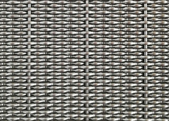 外壁のクラッディングのための1.5mの304SSによって編まれる建築装飾的な網