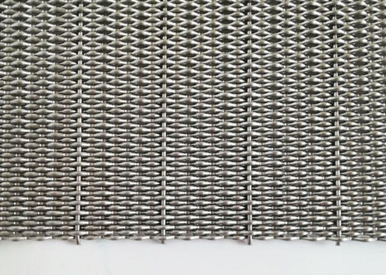 外壁のクラッディングのための1.5mの304SSによって編まれる建築装飾的な網