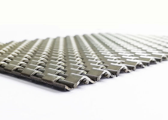 ステンレス鋼のエレベーターの装飾のための編まれた建築金網4.0mm