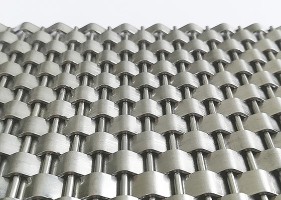 ステンレス鋼のエレベーターの装飾のための編まれた建築金網4.0mm
