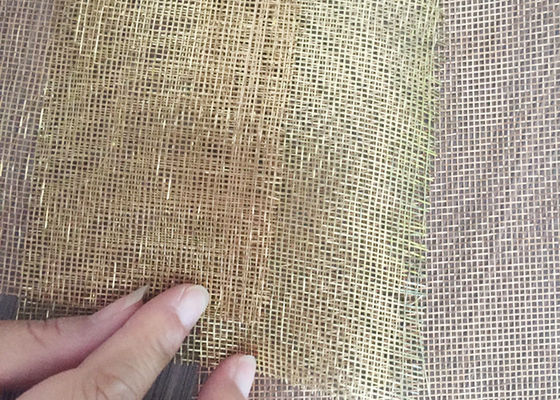 芸術ガラスのための銅のガラス薄板にされた金網の金属の生地