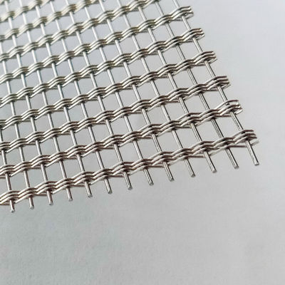 ワイヤー0.2mm網の薄板にされたガラス適用のためのガラス薄板にされた金属の生地