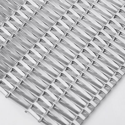 電流を通される耐久は装飾的な編まれた金網0.5mm Diaにアイロンをかける