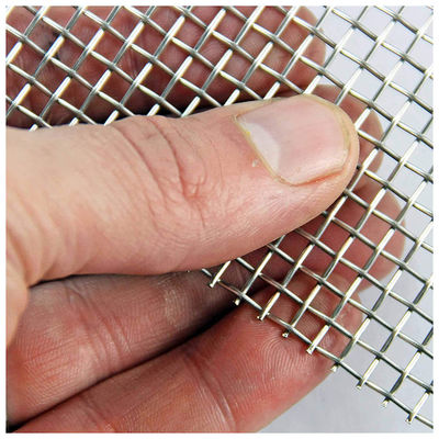 Pvc コーティング 0.5mm ダイアロック クリップワイヤーメッシュ ステンレス鋼