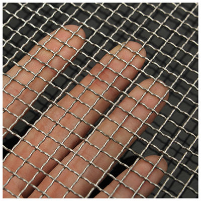 Pvc コーティング 0.5mm ダイアロック クリップワイヤーメッシュ ステンレス鋼