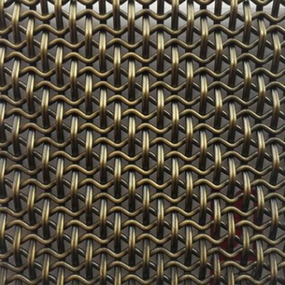電流を通された鋼鉄編まれた金属は0.5mm-6mmワイヤー直径にパネルをはめる