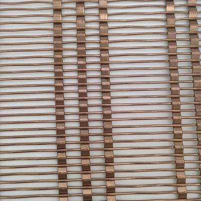 青銅色 鋼鉄線 装飾用線網 フィルム PVC コーティング