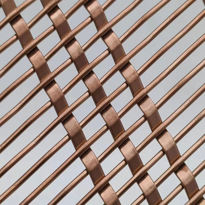 青銅色 鋼鉄線 装飾用線網 フィルム PVC コーティング