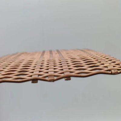 青銅色 鋼鉄線 装飾用線網 フィルム PVC コーティング