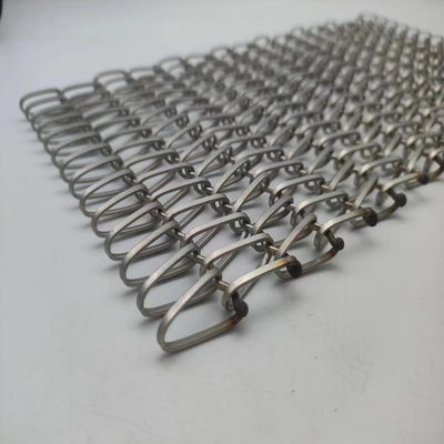 シルバースパイラル織布線網 直径 2mm-20mm サイズ