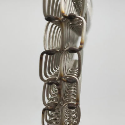 シルバースパイラル織布線網 直径 2mm-20mm サイズ
