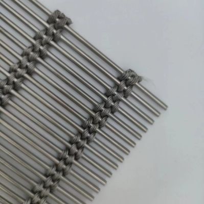 部屋分隔装置 柔軟な金属網布 PVD 壁カバー用