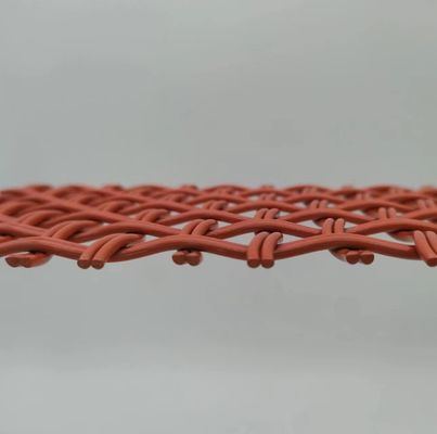 オレンジ色 5mm 建築用ステンレス鋼ワイヤ網 幅0.6m-2.4m