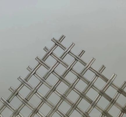 シルバー 1.2mm 建築用織布線網 優れたセキュリティフェンシングソリューション