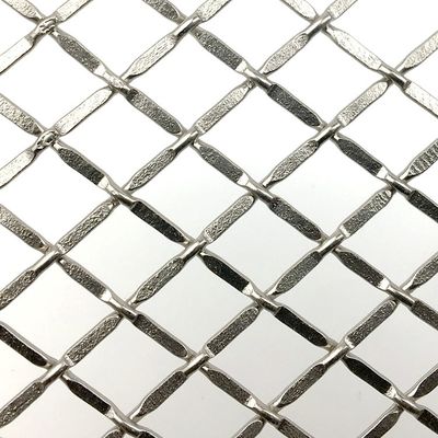 磨いた装飾用ワイヤ網格子 0.5-2mm 厚さ 環境に優しい