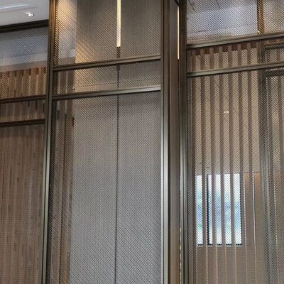 エコフレンドリー 装飾用ワイヤ Mesh 格子 厚さ 0.5-2mm シルバー