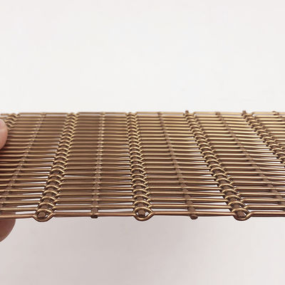 1m-2m 幅 建築設計のための装飾用ワイヤーメッシュファサード