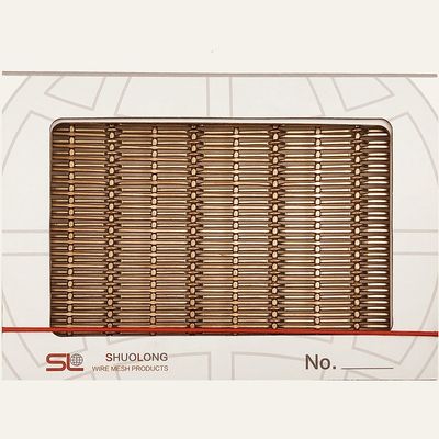 1m-2m 幅 建築設計のための装飾用ワイヤーメッシュファサード