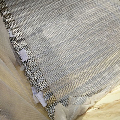 5mm 線直径 螺旋網帯 ISO9001 証明書 長さ 1m-36m 幅 6m