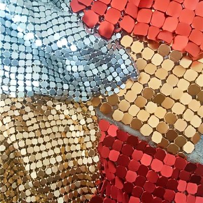 耐久性のある金属製のセキン布 調整可能な線直径2~7mm