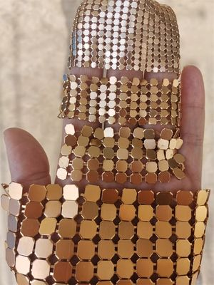 ステンレス鋼 油性 2-8mm メタリック・グリッターの布