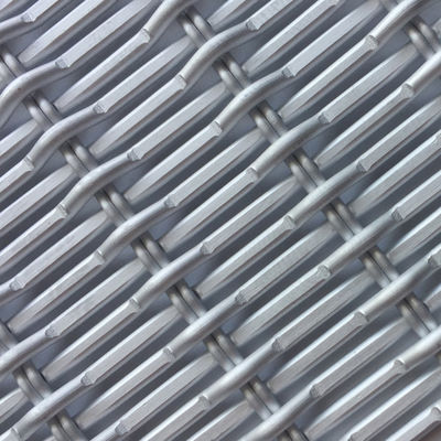 シルバーステンレス鋼 建築網 パーソナライズされたビルドファサード