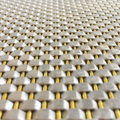 ワイヤー直径0.8mm2.0mmステンレス鋼網板 カバー壁のための平面織物