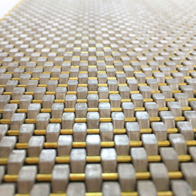 ワイヤー直径0.8mm2.0mmステンレス鋼網板 カバー壁のための平面織物