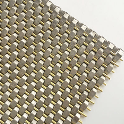 ワイヤー直径0.8mm2.0mmステンレス鋼網板 カバー壁のための平面織物