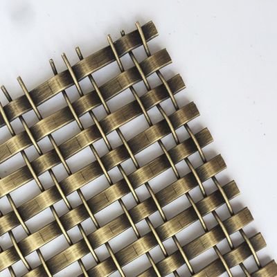 美しい青銅装飾用ワイヤーメッシュ 美術装置 家具 装飾用メタルメッシュ キッチンキャビン