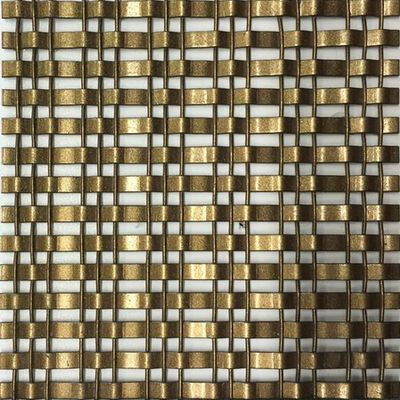 美しい青銅装飾用ワイヤーメッシュ 美術装置 家具 装飾用メタルメッシュ キッチンキャビン