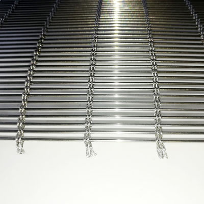 ステンレス鋼 建築用織布線網 ポリッシュされた表面 ISO9001 認証