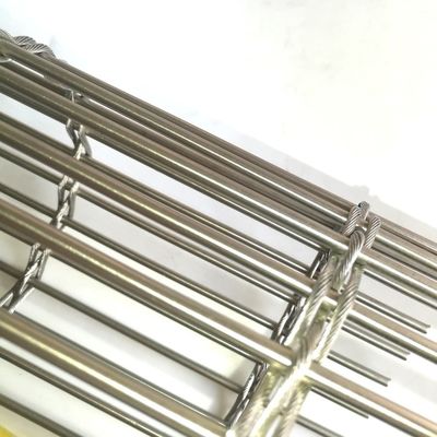 メタルフェサードパネル 外壁壁カバー 柔軟なメタルメッシュ フェサードパネル メタル建築メッシュカーテン